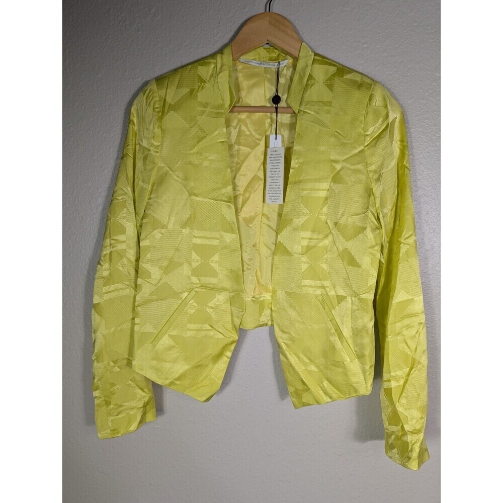 TWELFTH STREET BY CYNTHIA VINCENT Coral Silk Blazer Jacket Size 2 NWT $325 108